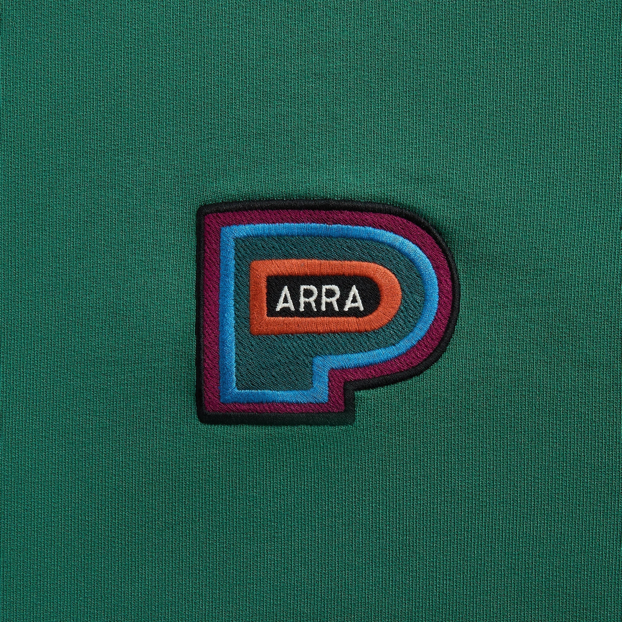 by Parra Repeat Pea Crew Neck Sweatshirt in Green