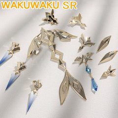 Skirk Cosplay Costume Game Genshin Impact Women Cute Skirk Cosplay Dress Costume Teyvat Halloween