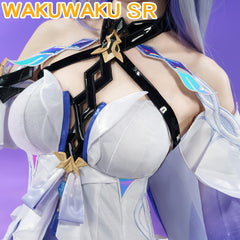 Skirk Cosplay Costume Game Genshin Impact Women Cute Skirk Cosplay Dress Costume Teyvat Halloween