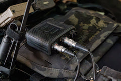 X50-5P: Adapter for Stereo Dual Comm Tactical Headset (Single TP-105/U384 5 Pole Connector) to Invisio X50 Control Box/PTT Comm Gear Supply Atlantic Signal Comtac V MT20H682FB-92EU Comtac VIII MT14H418A-35 
PELTOR MT20H682FB-92EU ADAPTER for the Peltor (5-POLE-RED BAND) Headset