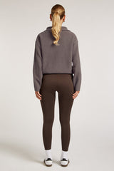 ALIX Half-Zip Muted Mauve