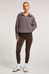 ALIX Half-Zip Muted Mauve