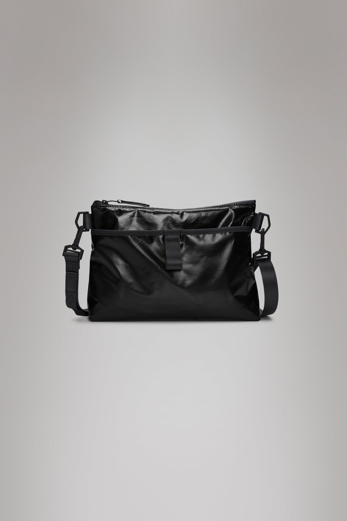RAINS Sibu Musette Bag Black Crossbody