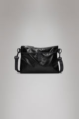 RAINS Sibu Musette Bag Black Crossbody