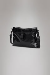 RAINS Sibu Musette Bag Black Crossbody