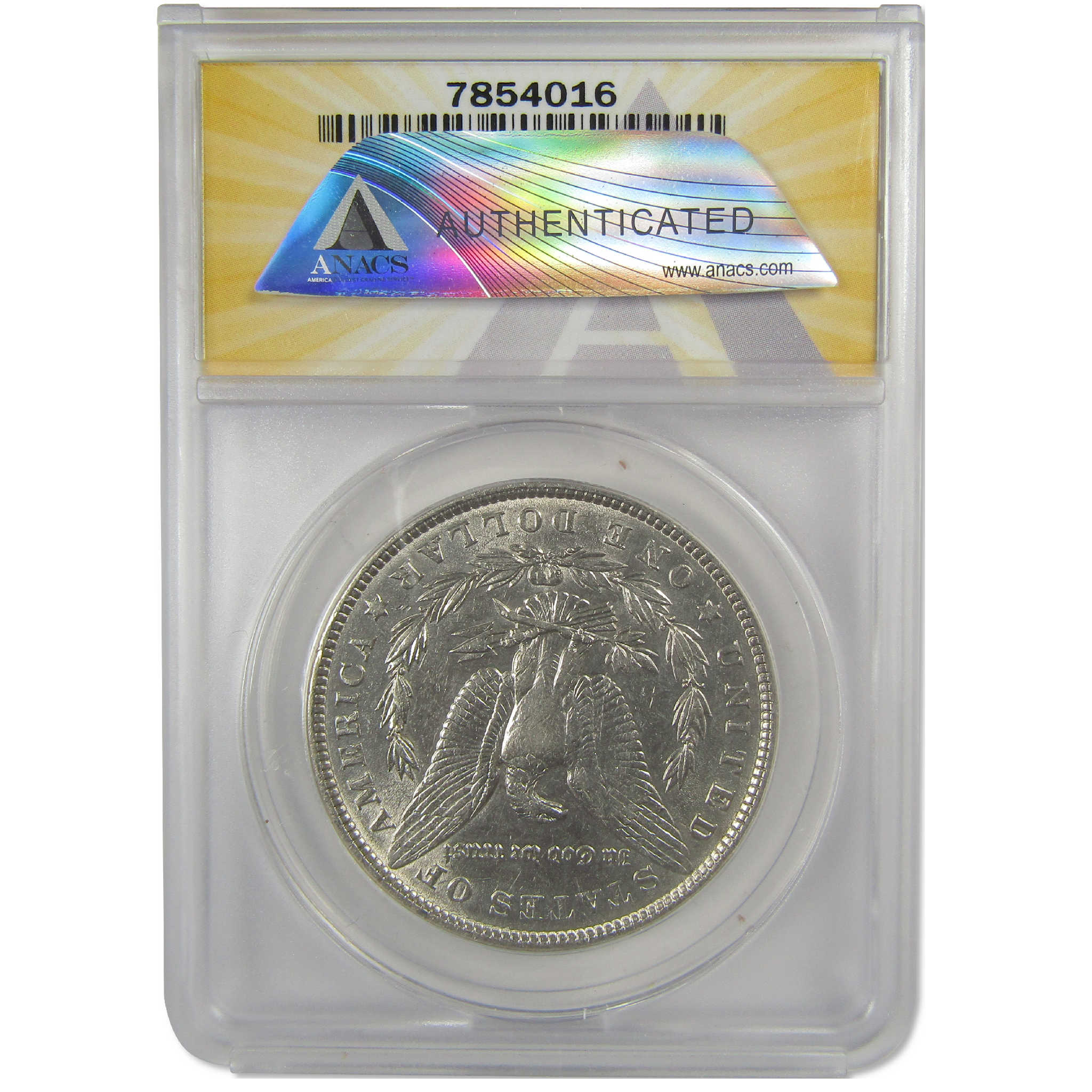 1901 Morgan Dollar AU 50 Details ANACS Silver $1 Coin SKU:I20402 - Morgan coin - Morgan silver dollar - Morgan silver dollar for sale - Profile Coins &amp; Collectibles