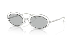Emporio Armani Ea 2160 Women Transparent Oval Sunglasses