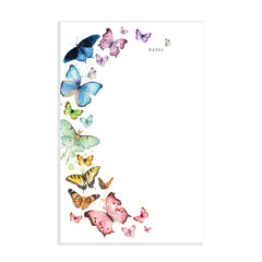 Rainbow Butterfly Notepad