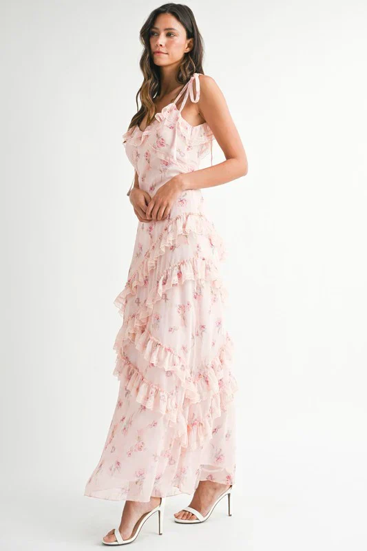 Garden of Reverie Ruffle Gown