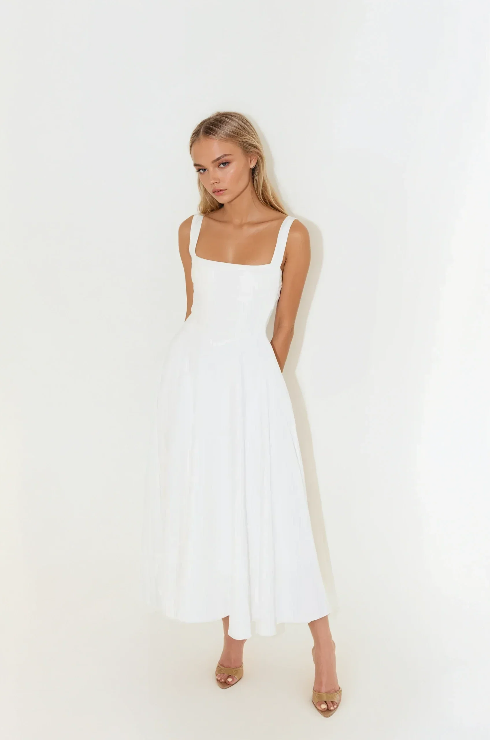 Sofia Classy Midi Dress