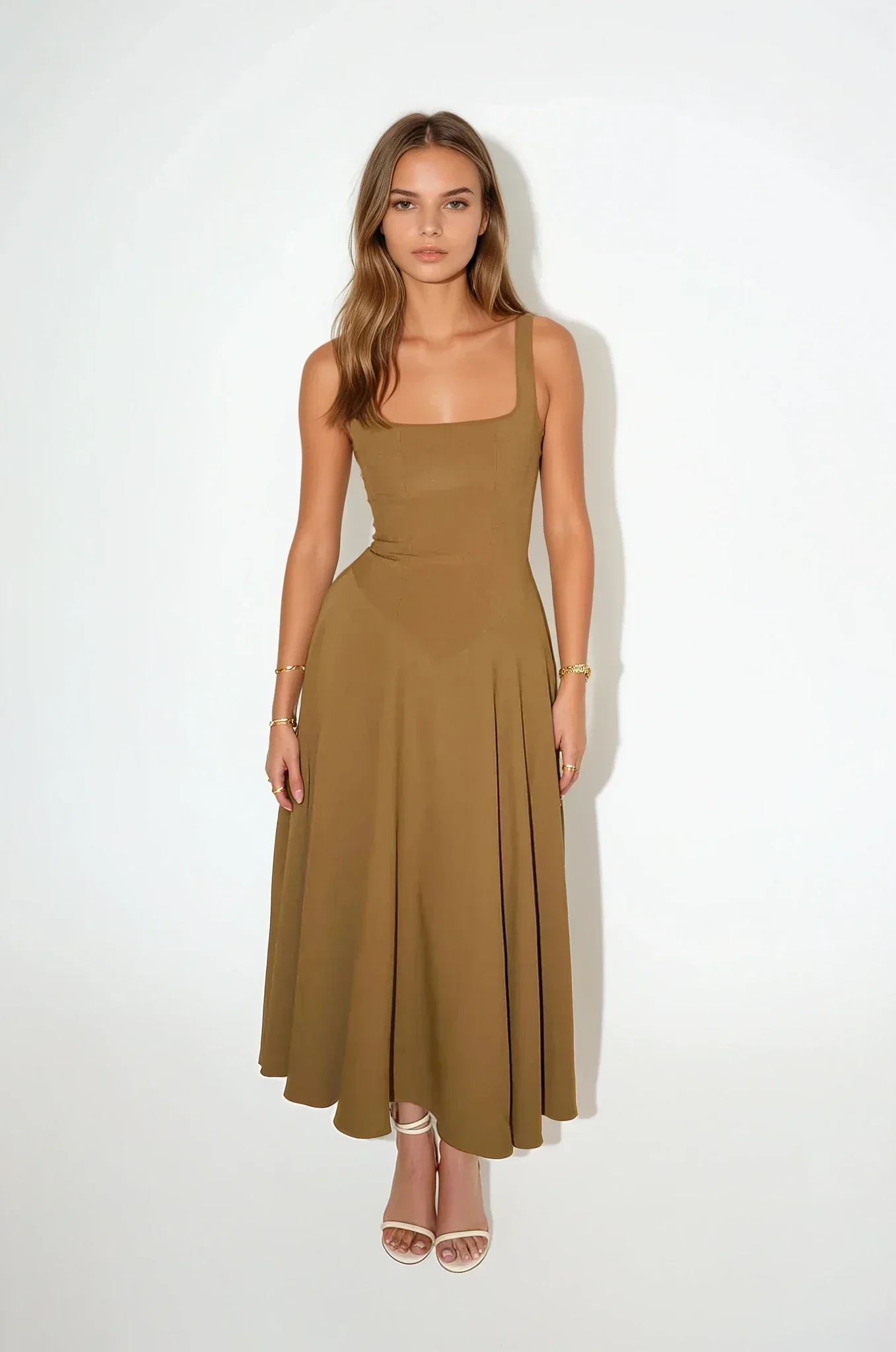 Sofia Classy Midi Dress