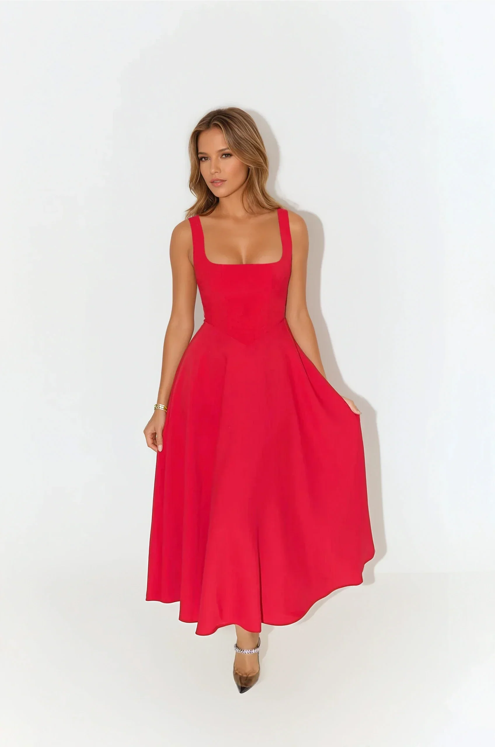 Sofia Classy Midi Dress