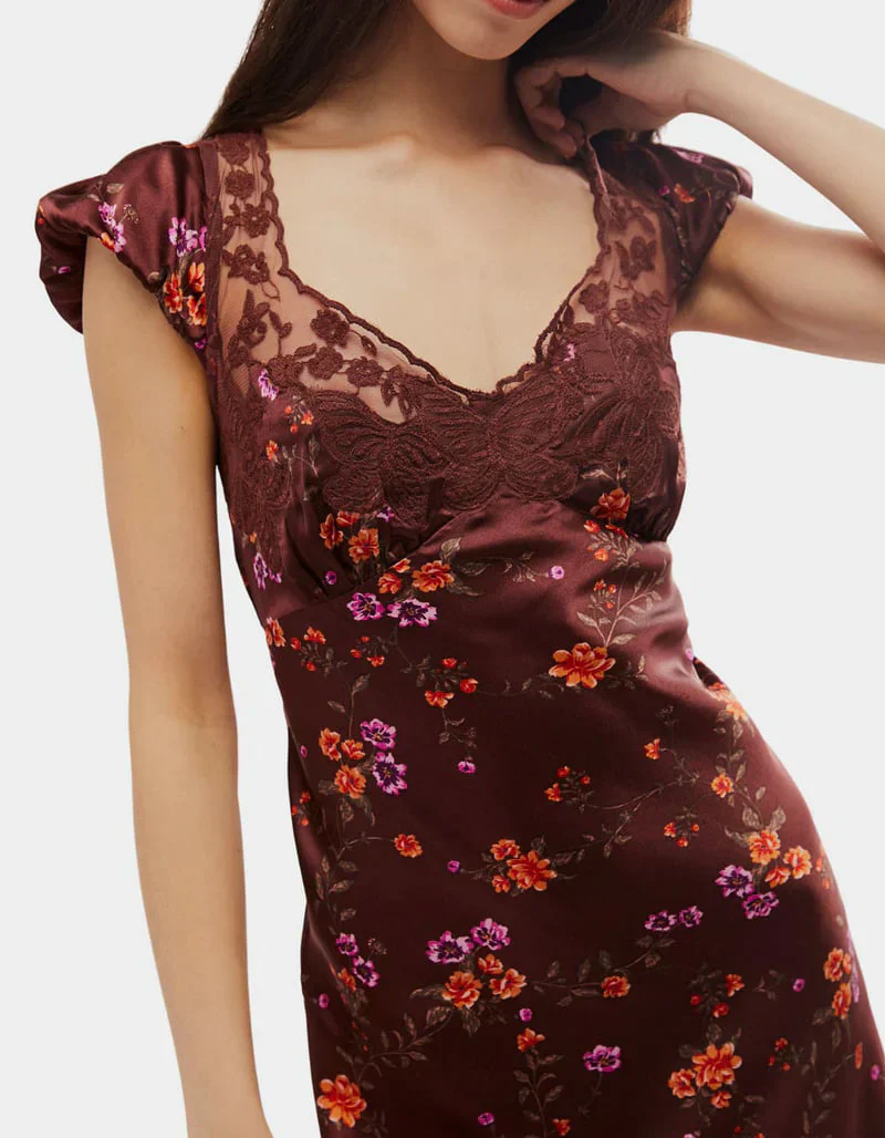 Free People Butterfly Babe Midi Dress