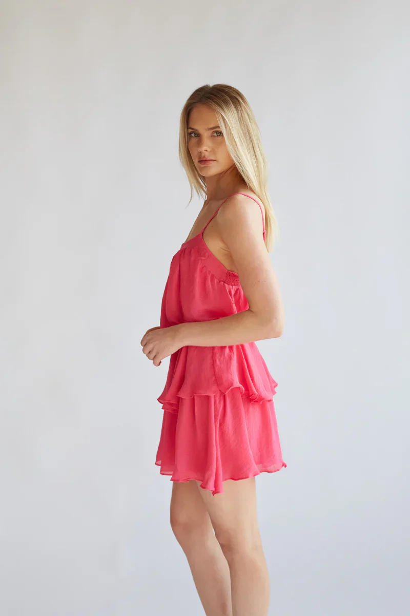 Denise Tiered Ruffle Romper