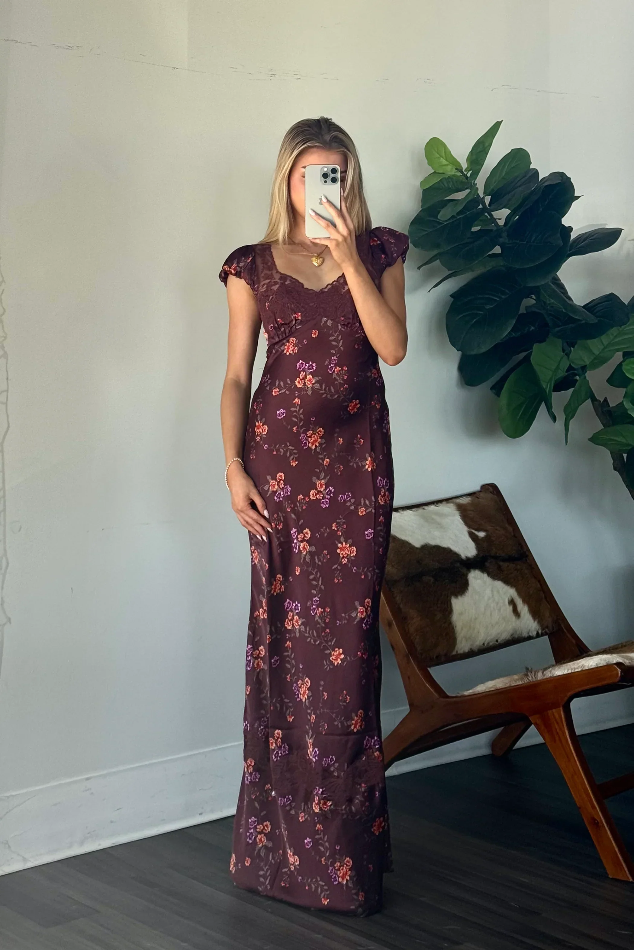 Free People Butterfly Babe Midi Dress