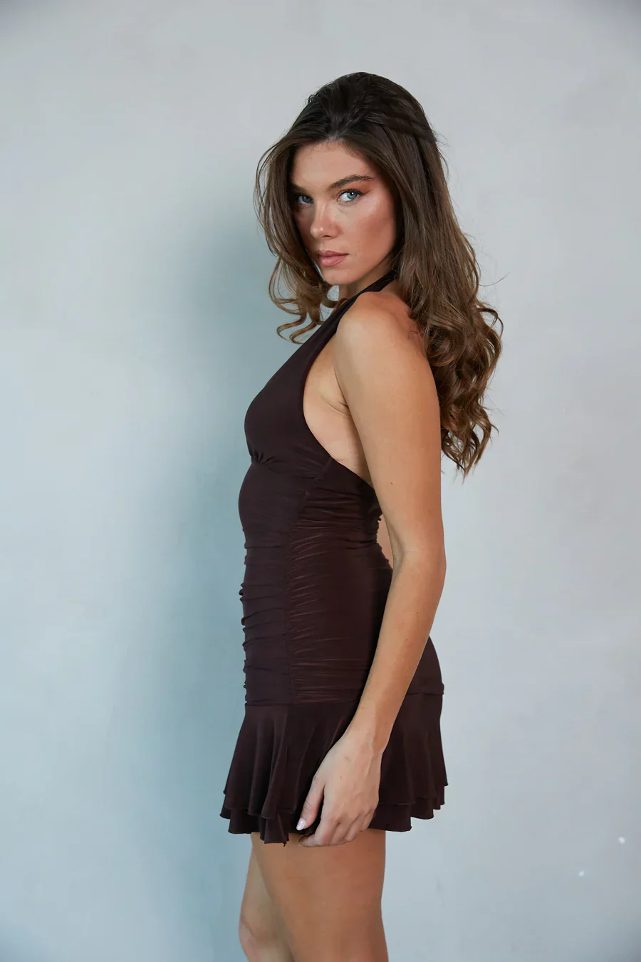 Mia Halter Bodycon Mini Dress