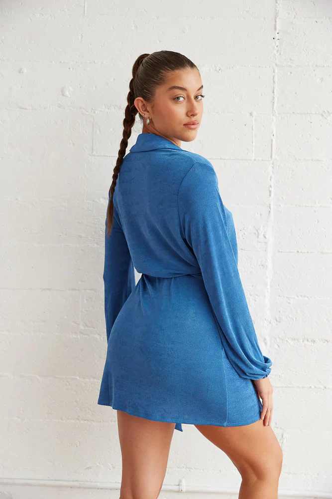 Luna Wrap Mini Dress