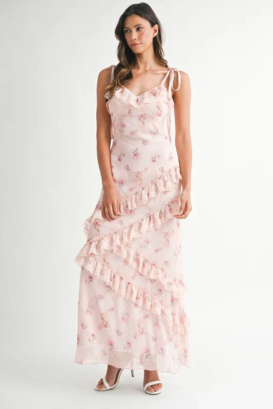 Garden of Reverie Ruffle Gown