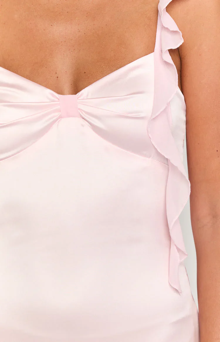 Joyce Pink Mini Dress