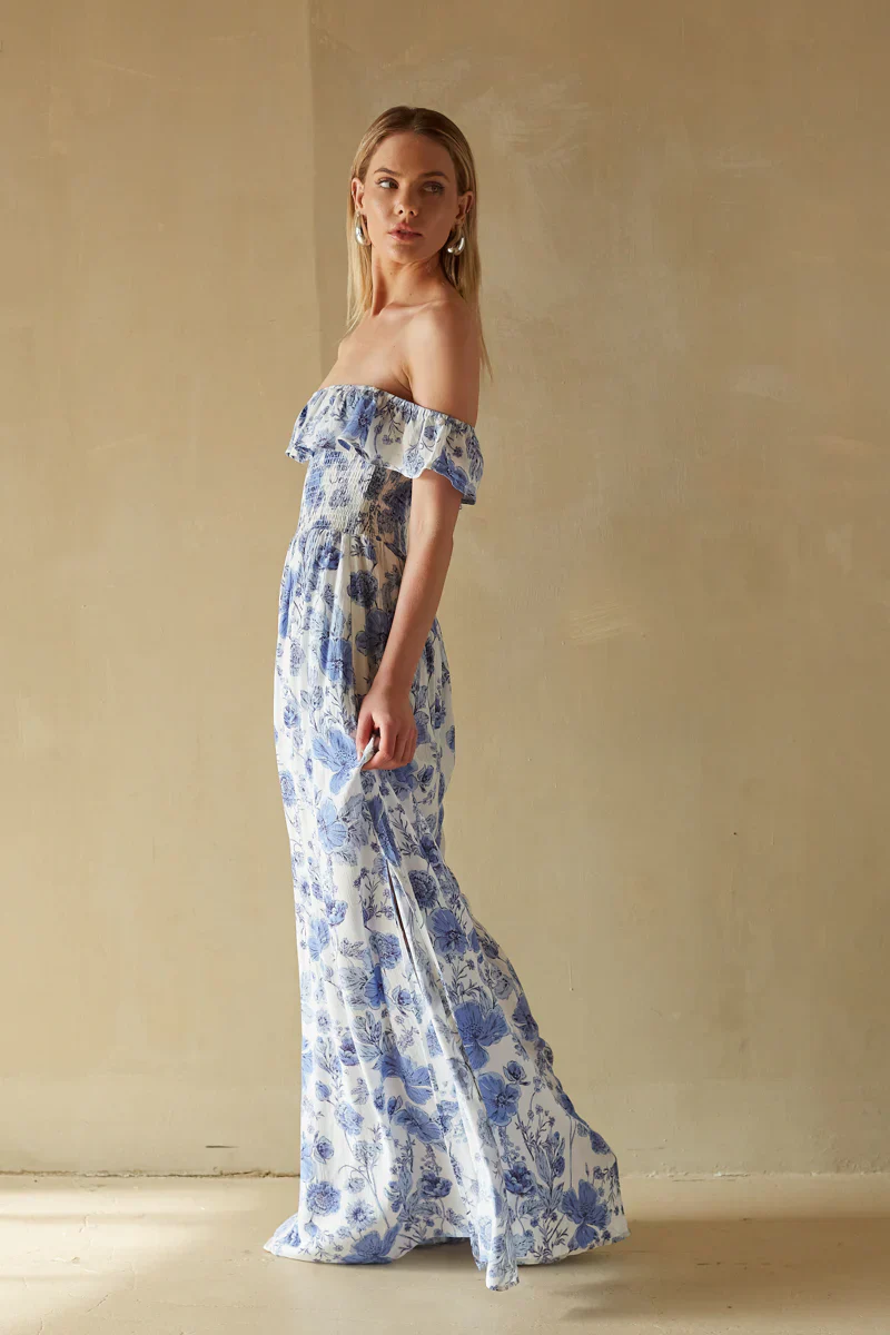 Zari Floral Maxi Dress