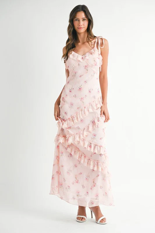 Garden of Reverie Ruffle Gown