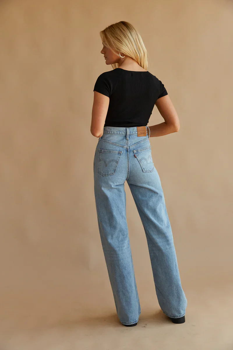 Levi's Ribcage Wide Leg Jeans Far and Wide