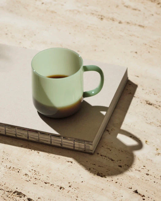 Cană Borosilicate Set de 2 - Jade Light Green