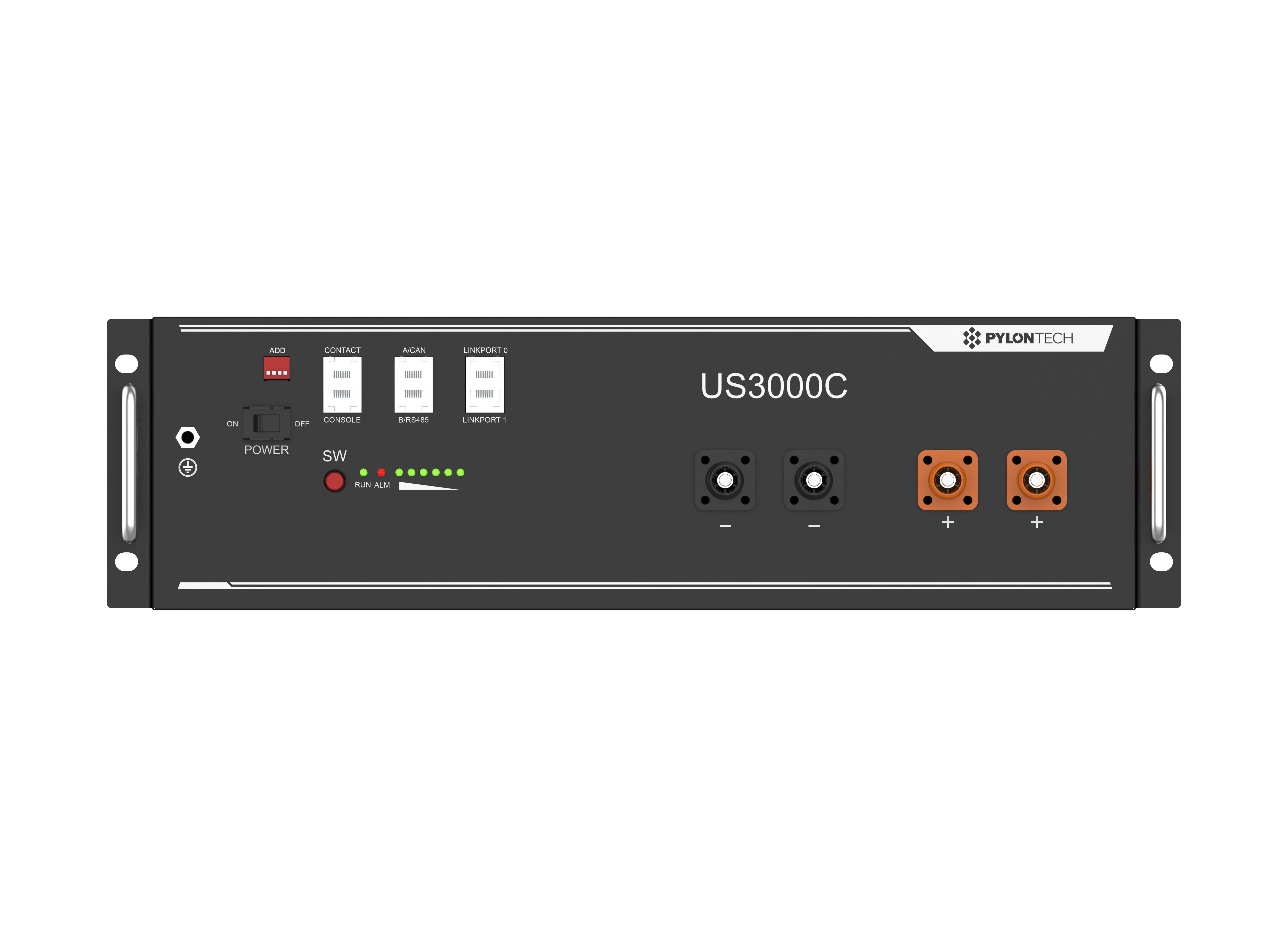 Pylontech US3000C Rechargeable Li-on Battery 3.37kWh, 48V | Commercial Grade