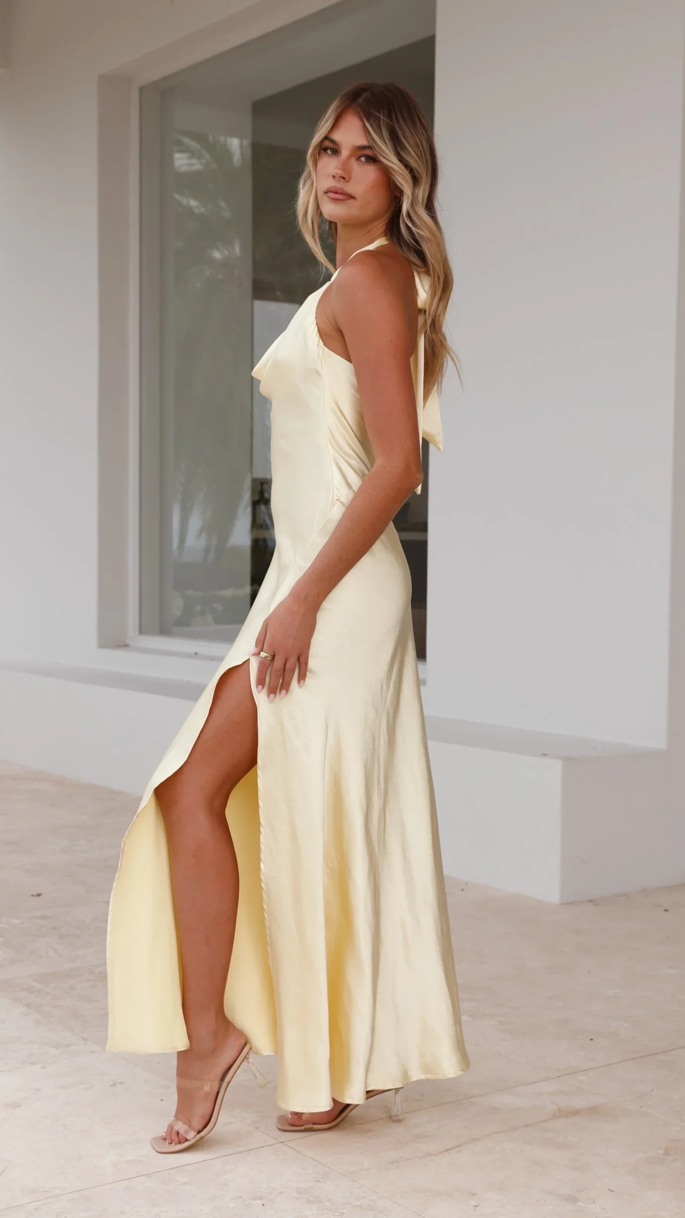 Sian Maxi Dress - Yellow