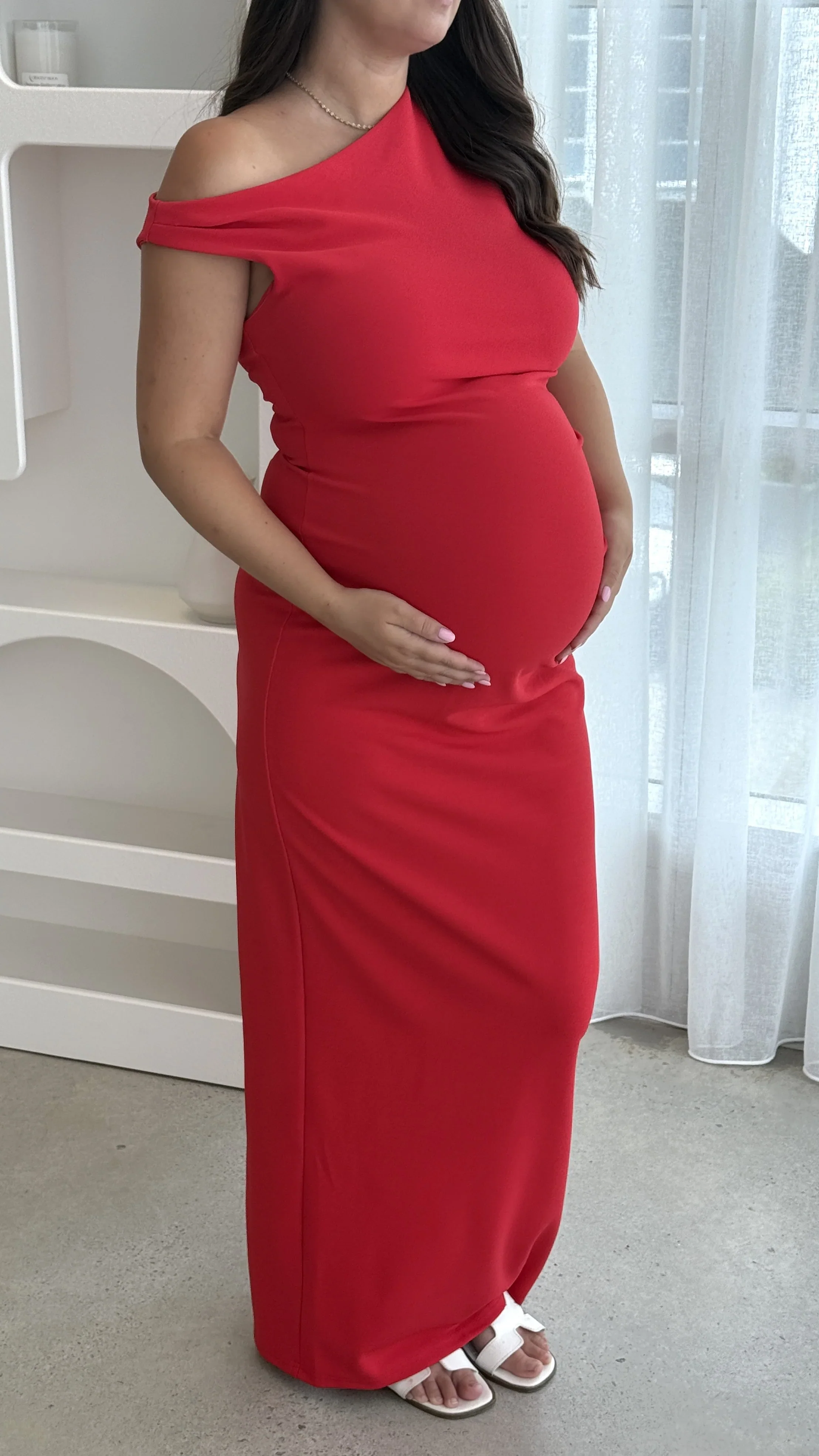 Lilah Maxi Dress - Red