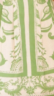 Maegan Mini Dress - Sage / Cream