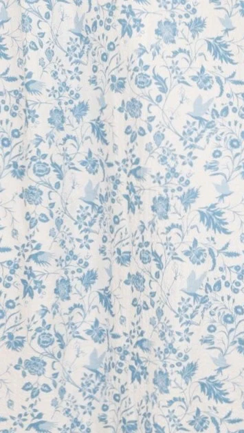 Azura Maxi Dress - Blue Floral