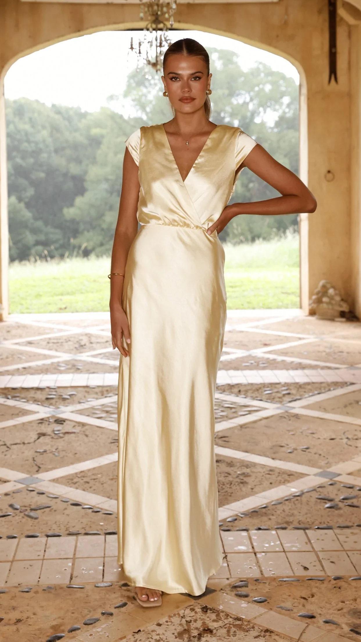 Selma Maxi Dress - Yellow