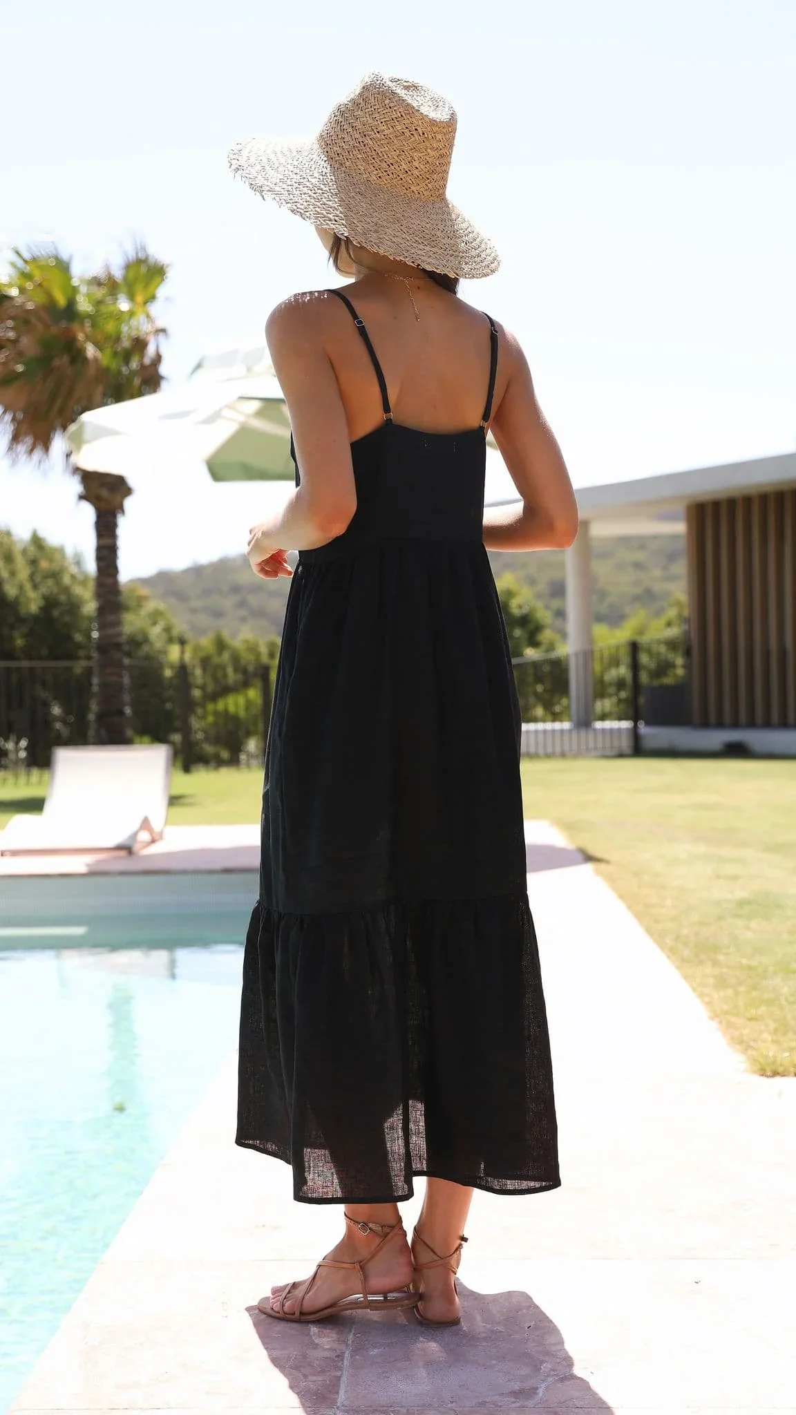 Nico Maxi Dress - Black