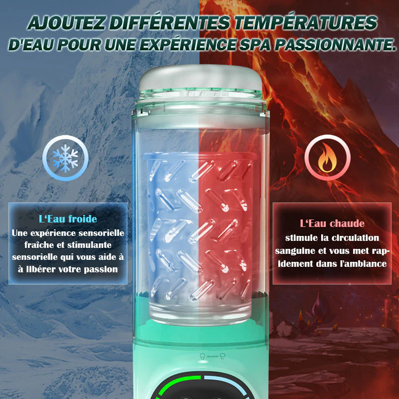 STARRY GAZE 4 EN 1 rotative à succion et vibrante pour hommes Masturbateur Cup