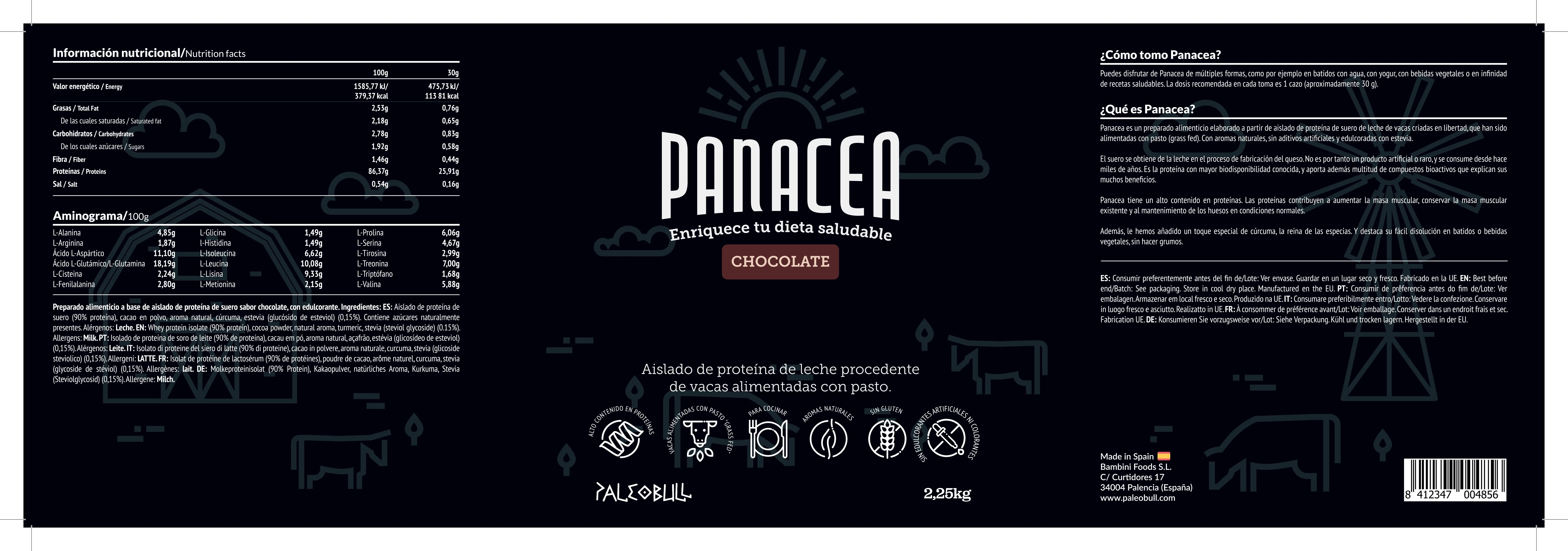 Panacea Chocolate Jumbo 2.25 kg