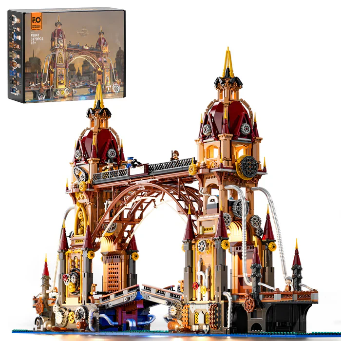 Funwhole F9047 Steampunk City Bridge
