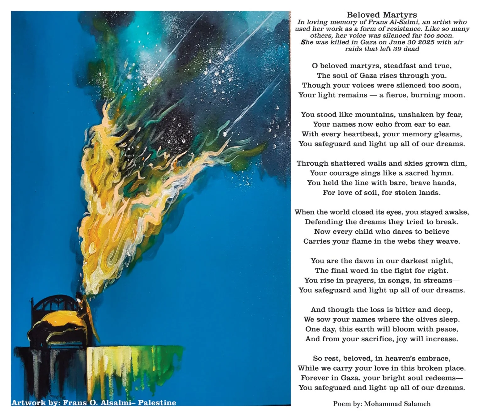 Colours from Palestine 2026 Resistance Art Calendar