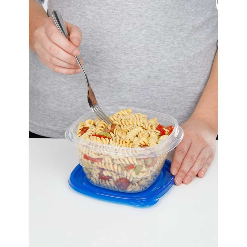 Sistema Madopbevaring - Deep Square TakeAlongs - 4-Pak - 1.2L - Royal Blue