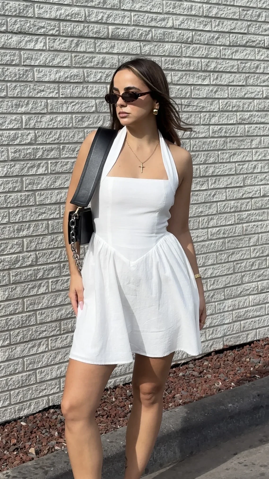 Peyton Mini Dress - White