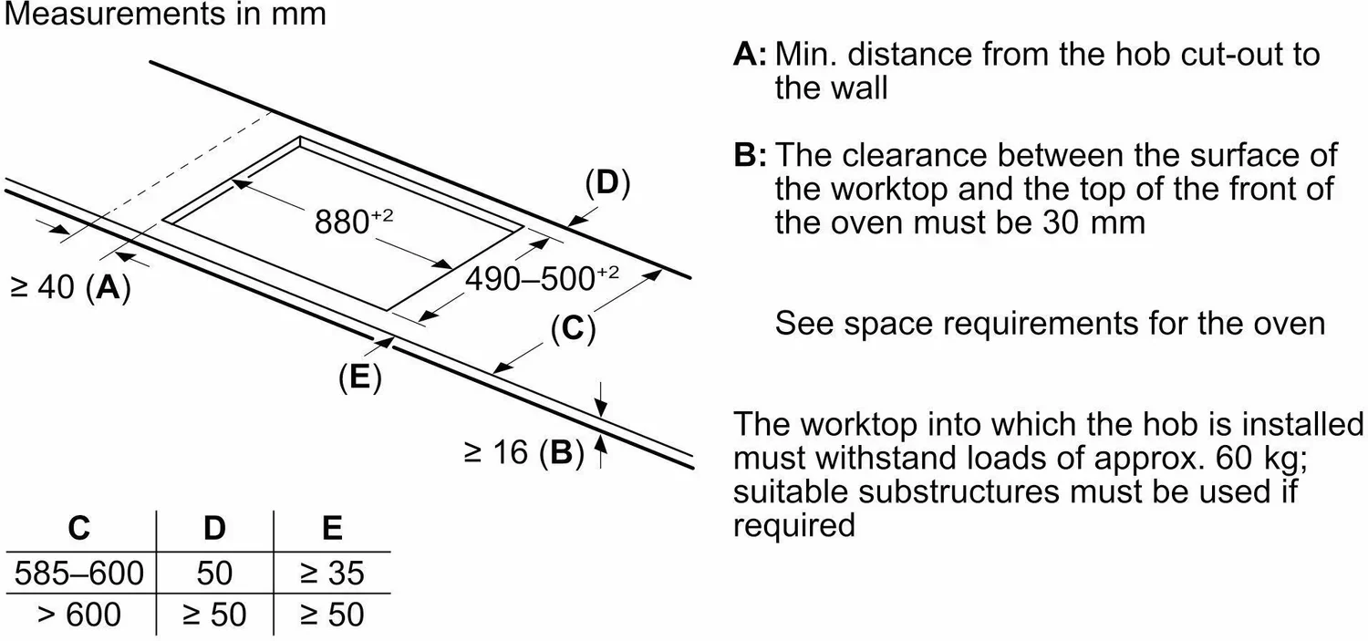 Neff N90 T69FUV4L0 90cm Black Induction Hob
