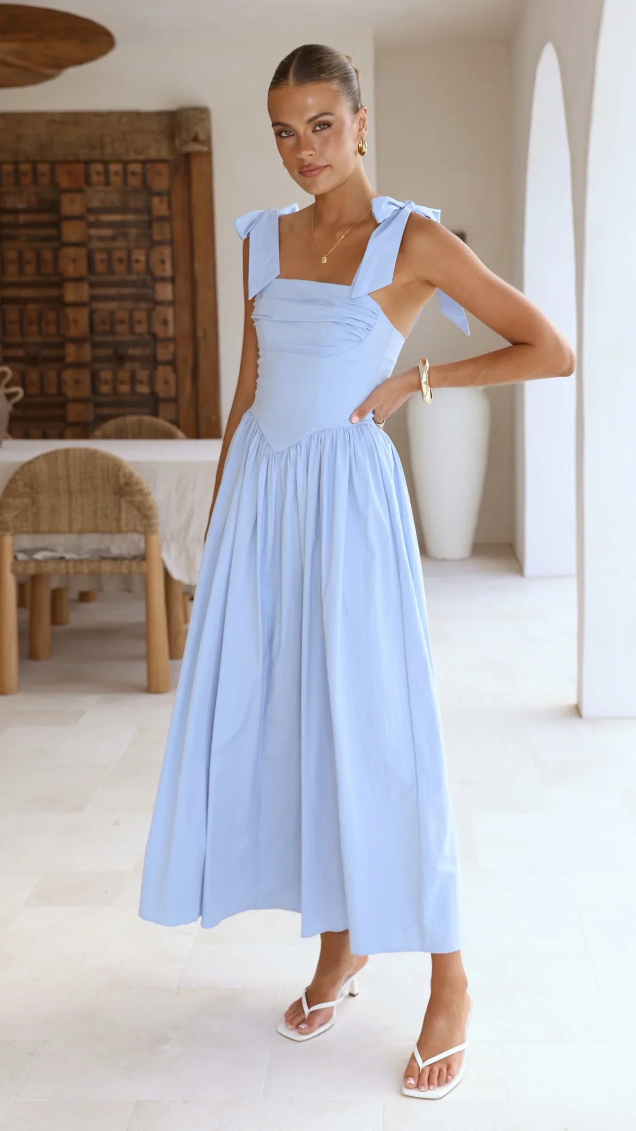 Haisley Maxi Dress - Blue
