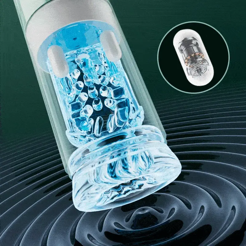 STARRY GAZE 4 EN 1 rotative à succion et vibrante pour hommes Masturbateur Cup