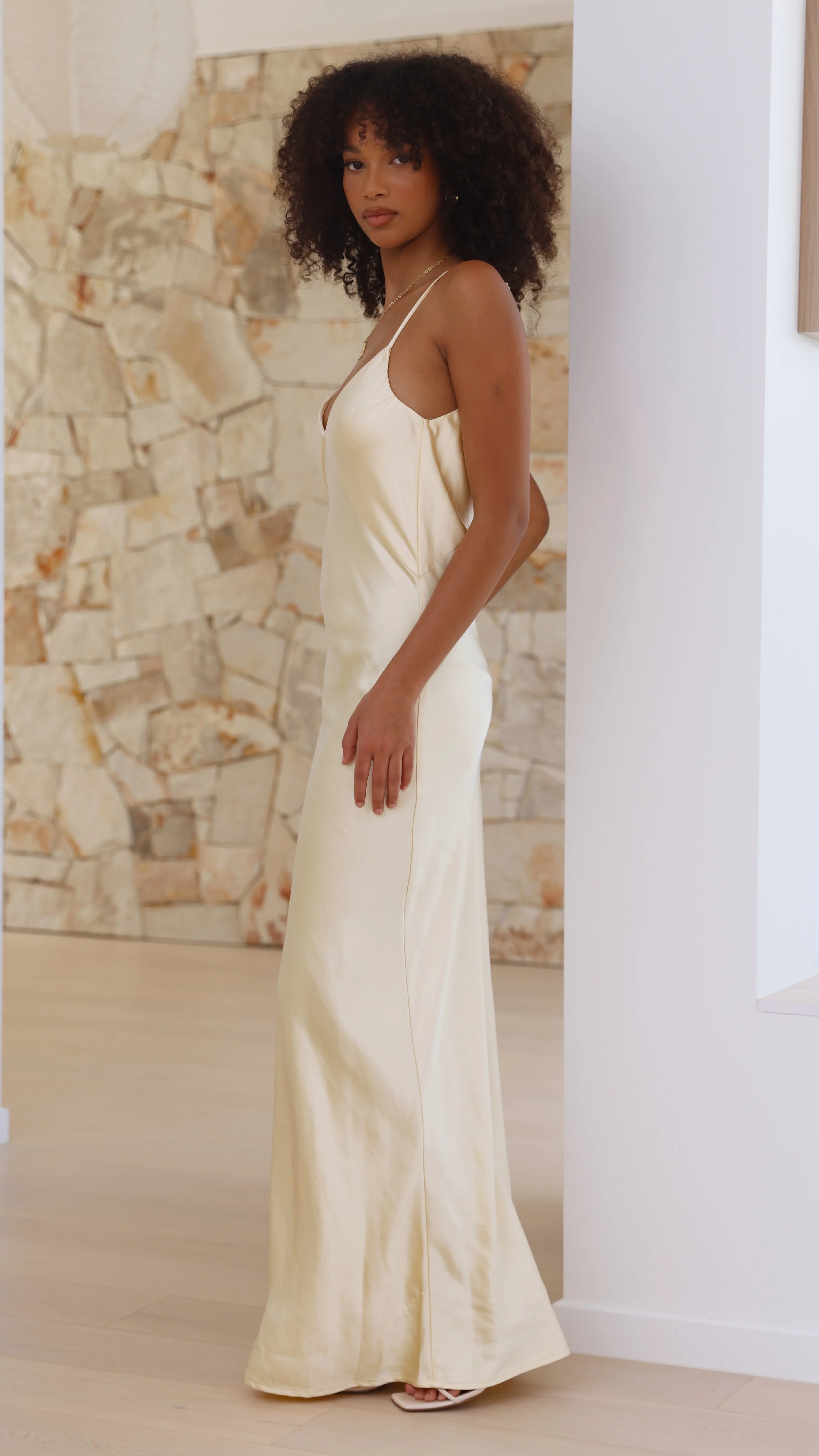 Gisella Maxi Dress - Yellow