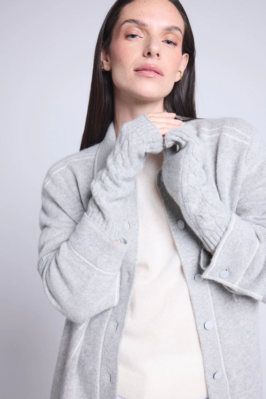 Mitaines Unisexe Sfez - Gris Clair - Mixte