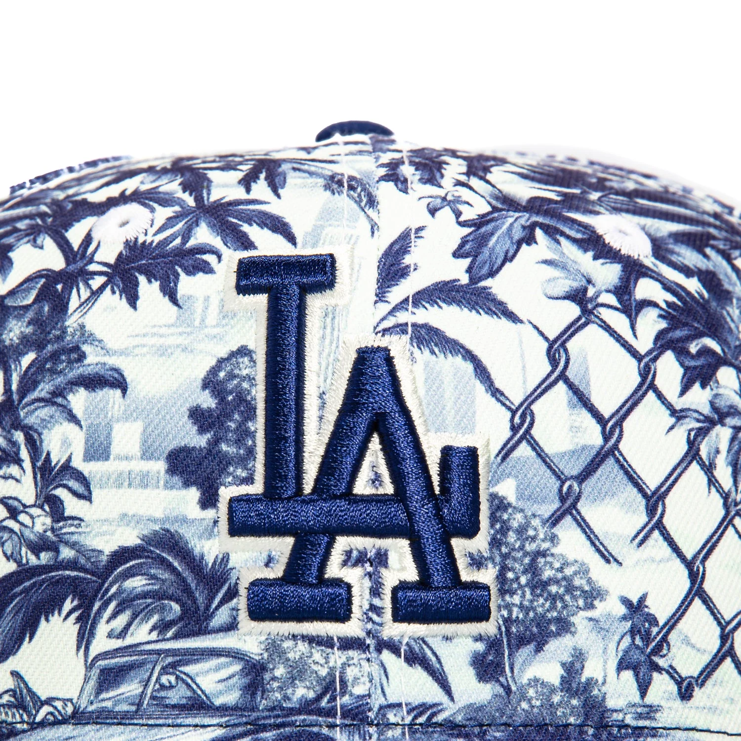 New Era 59Fifty Toile de Jouy Los Angeles Dodgers Hat - Royal
