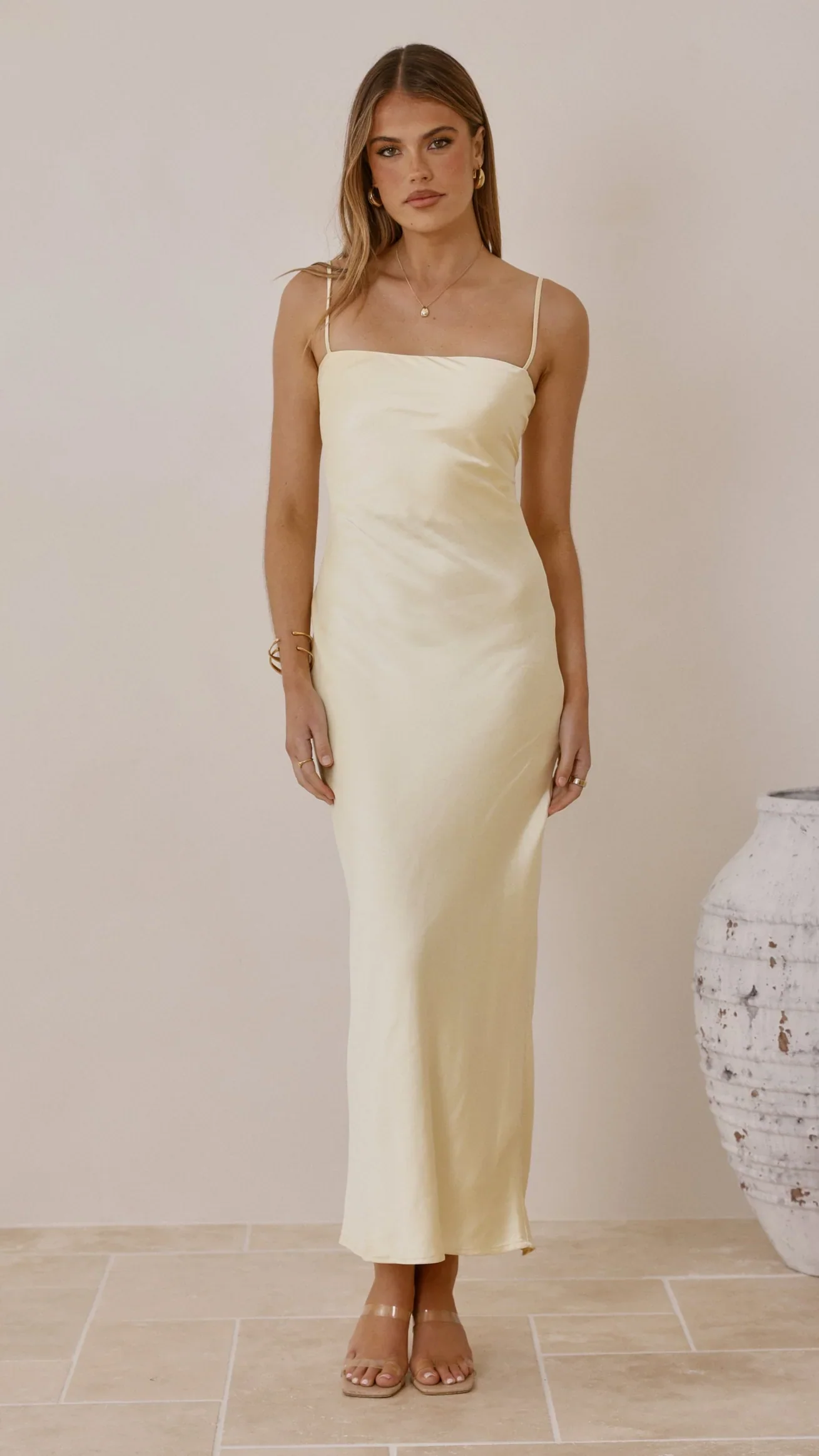 Keira Maxi Dress - Yellow