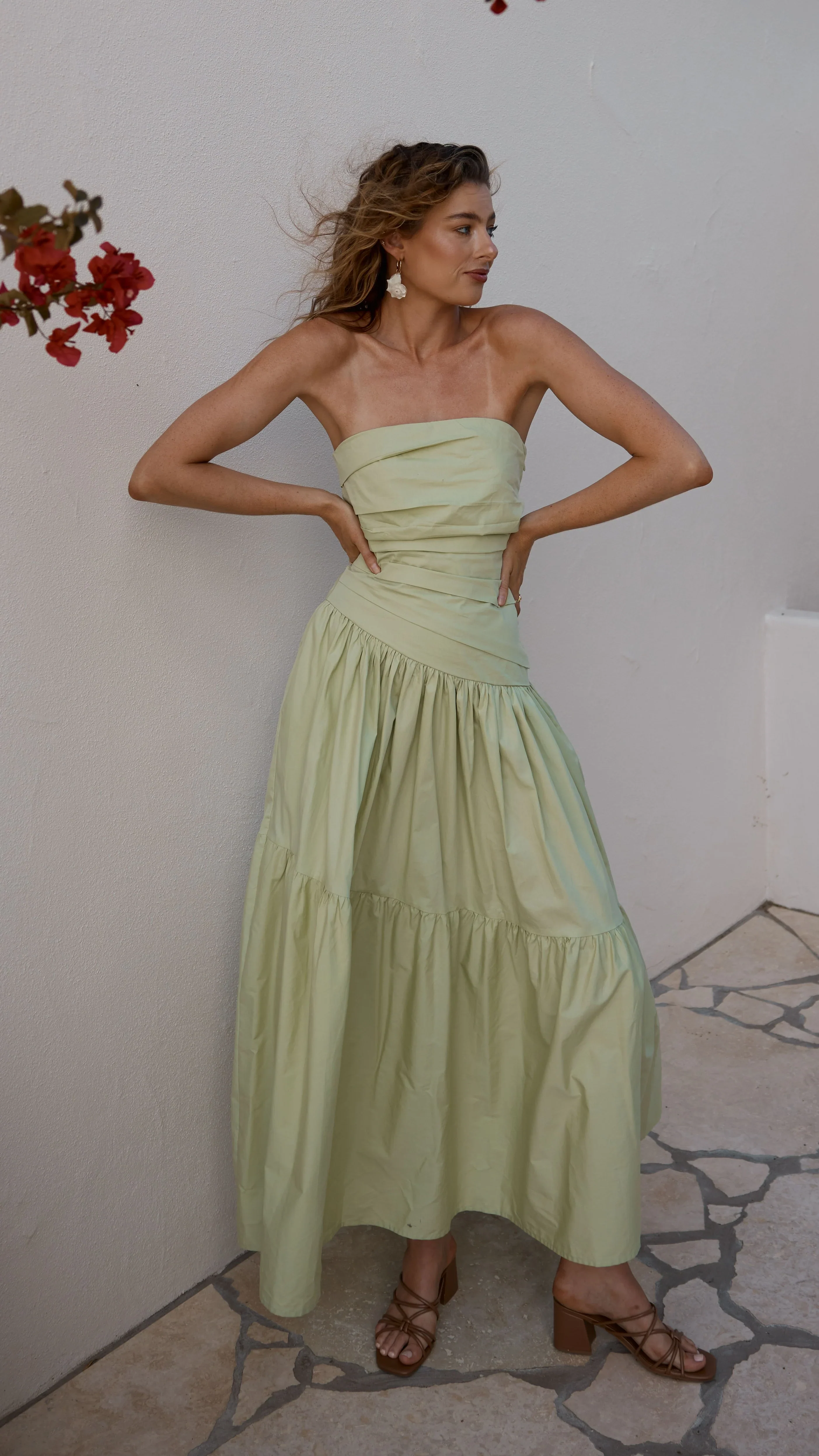 Lola Maxi Dress - Sage