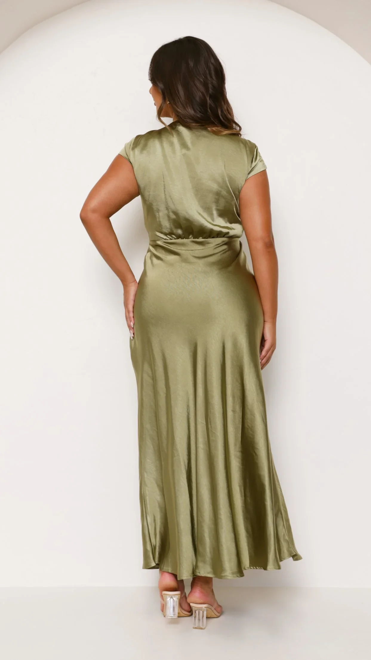 Selma Maxi Dress - Olive