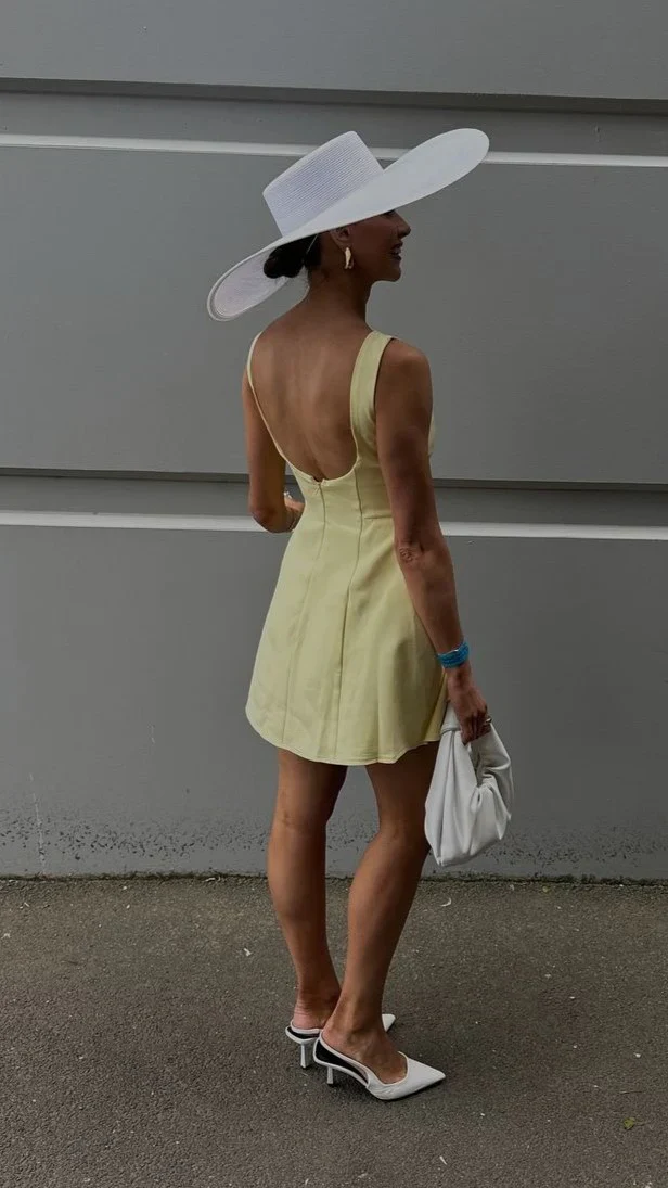 Rafiki Mini Dress - Yellow